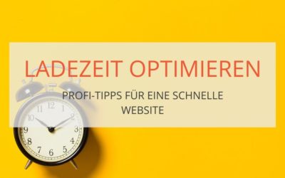 Profi-Tipps für schnelle Webseiten und Ladezeit Optimierung (Teil2)
